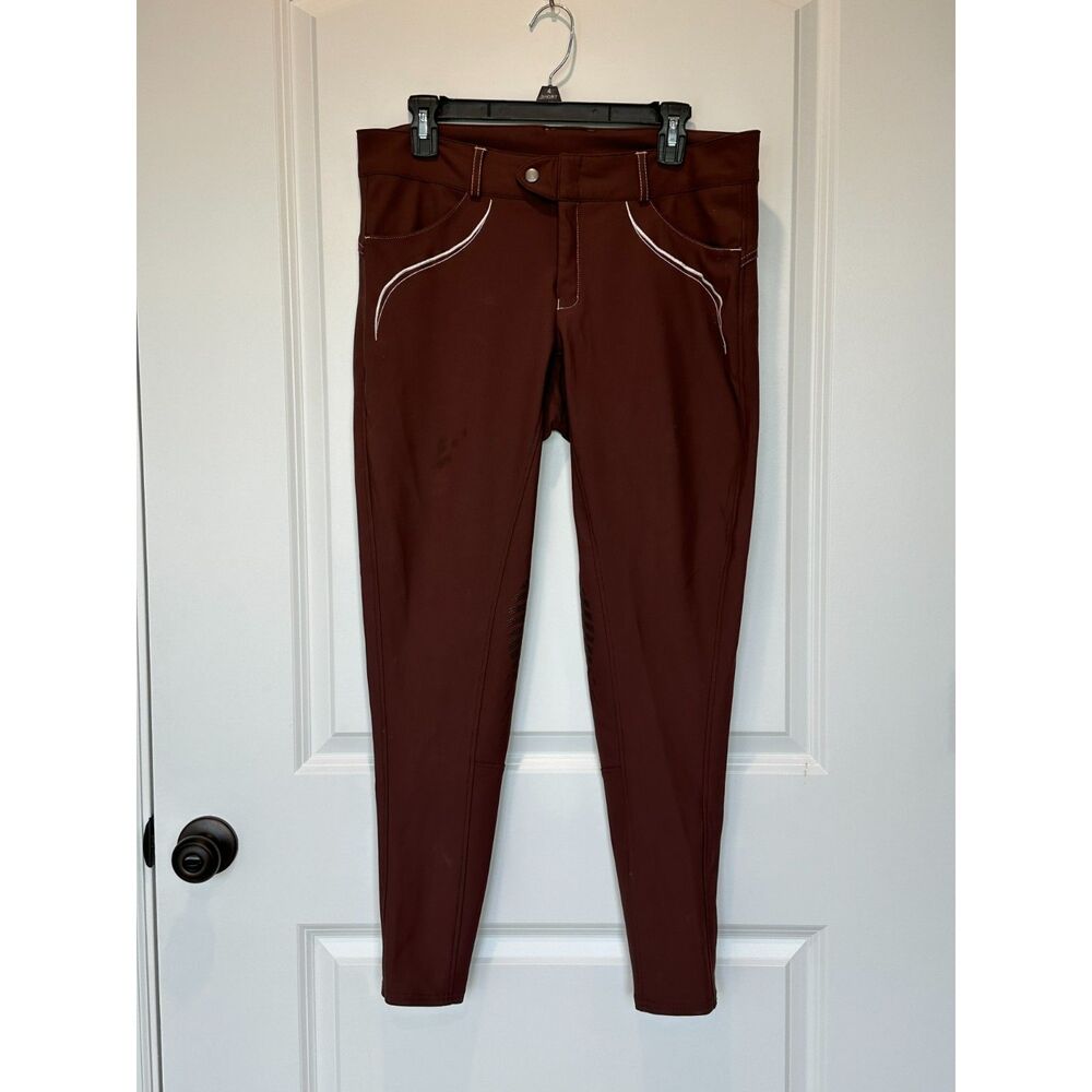 FITS Finley Full Seat Breeches Brown Size Large